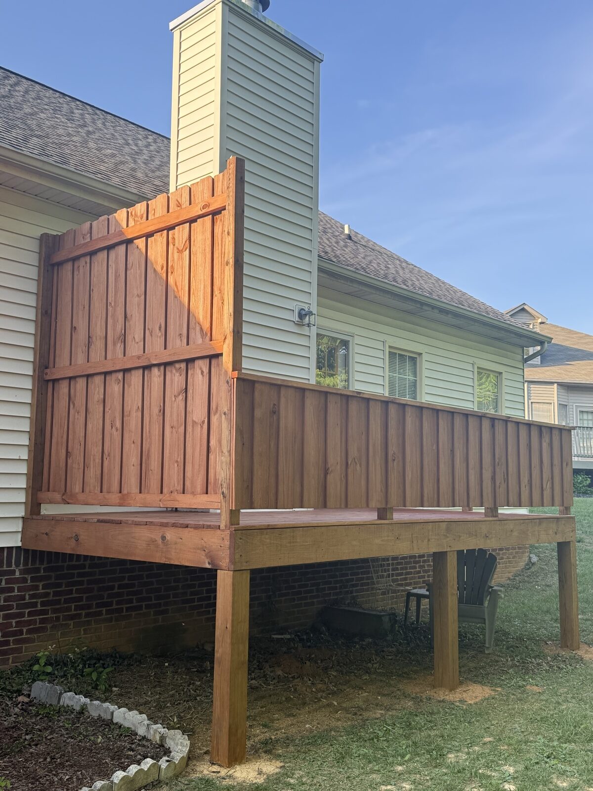 TWP Rustic Deck in Kingsport, TN by Rock's Painting