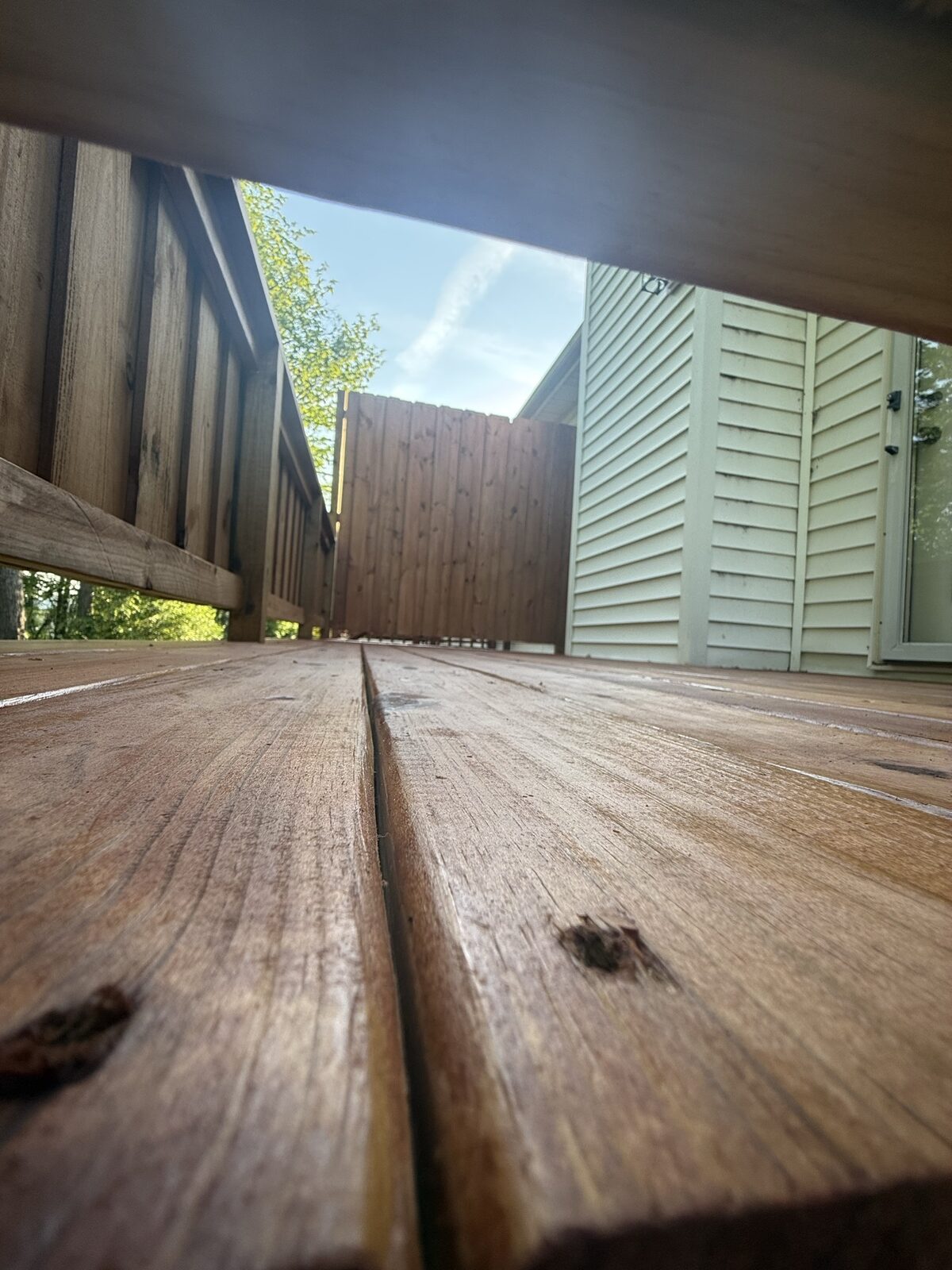 TWP Rustic Deck in Kingsport, TN by Rock's Painting