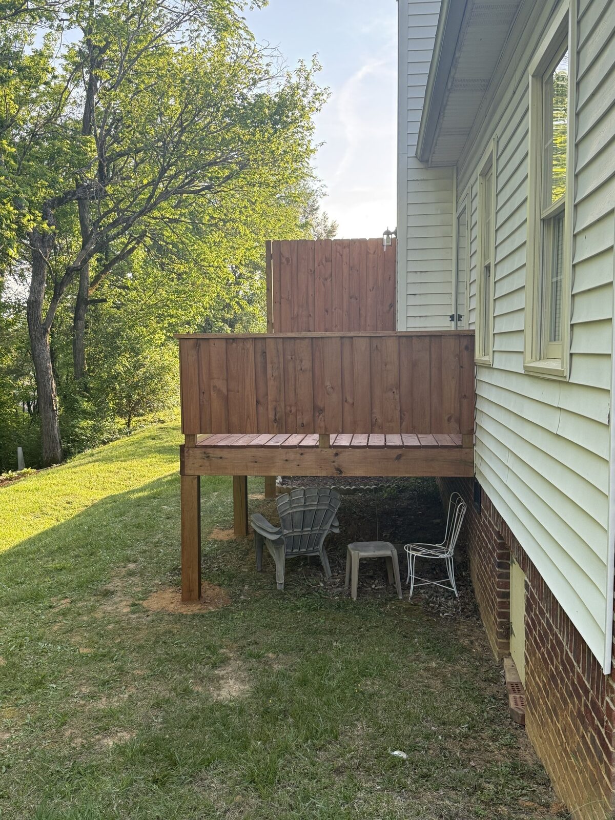 TWP Rustic Deck in Kingsport, TN by Rock's Painting
