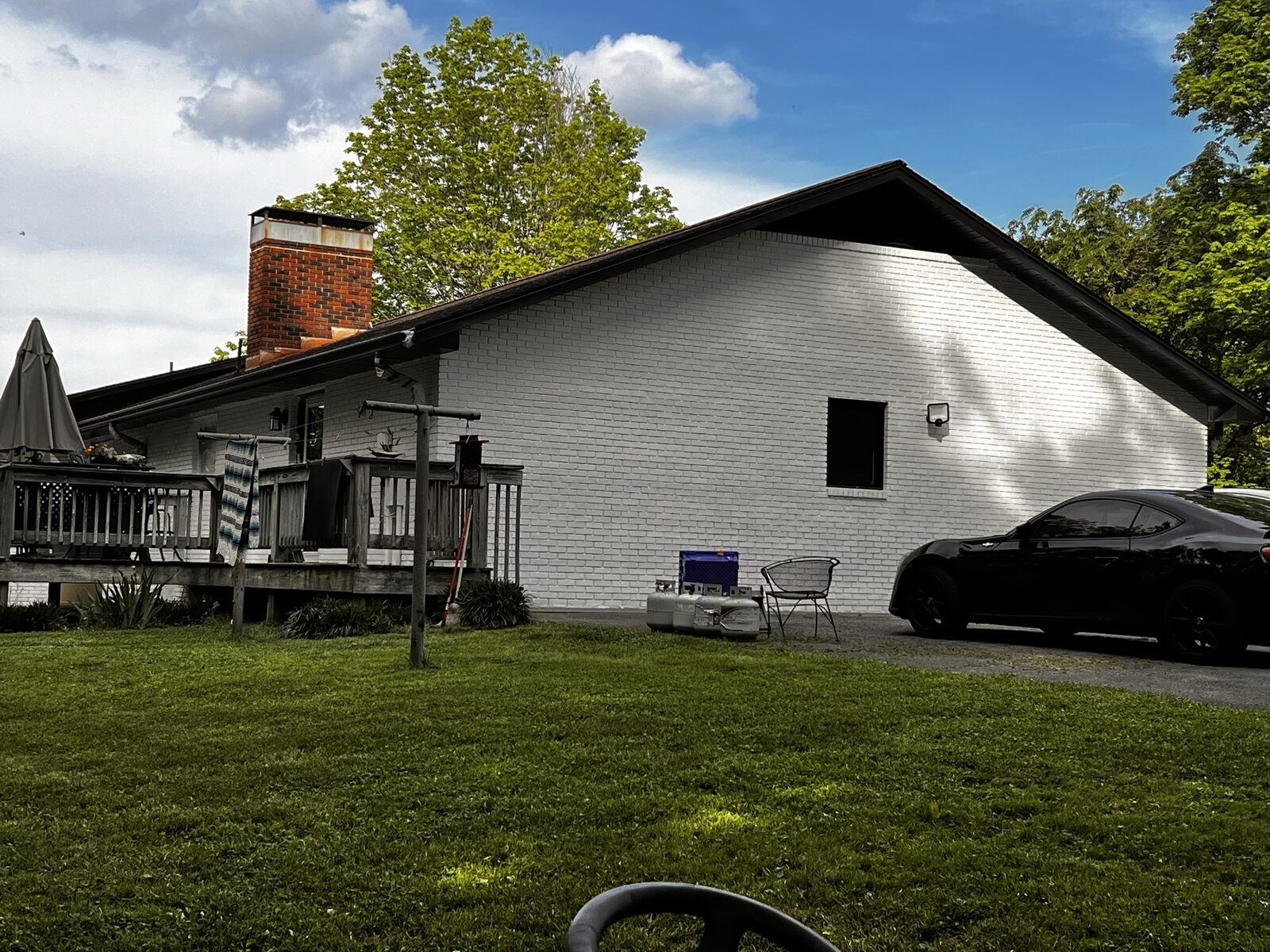 Romabio Masonry Flat Chimney Funny in the Tri-Cities by Rock's Painting