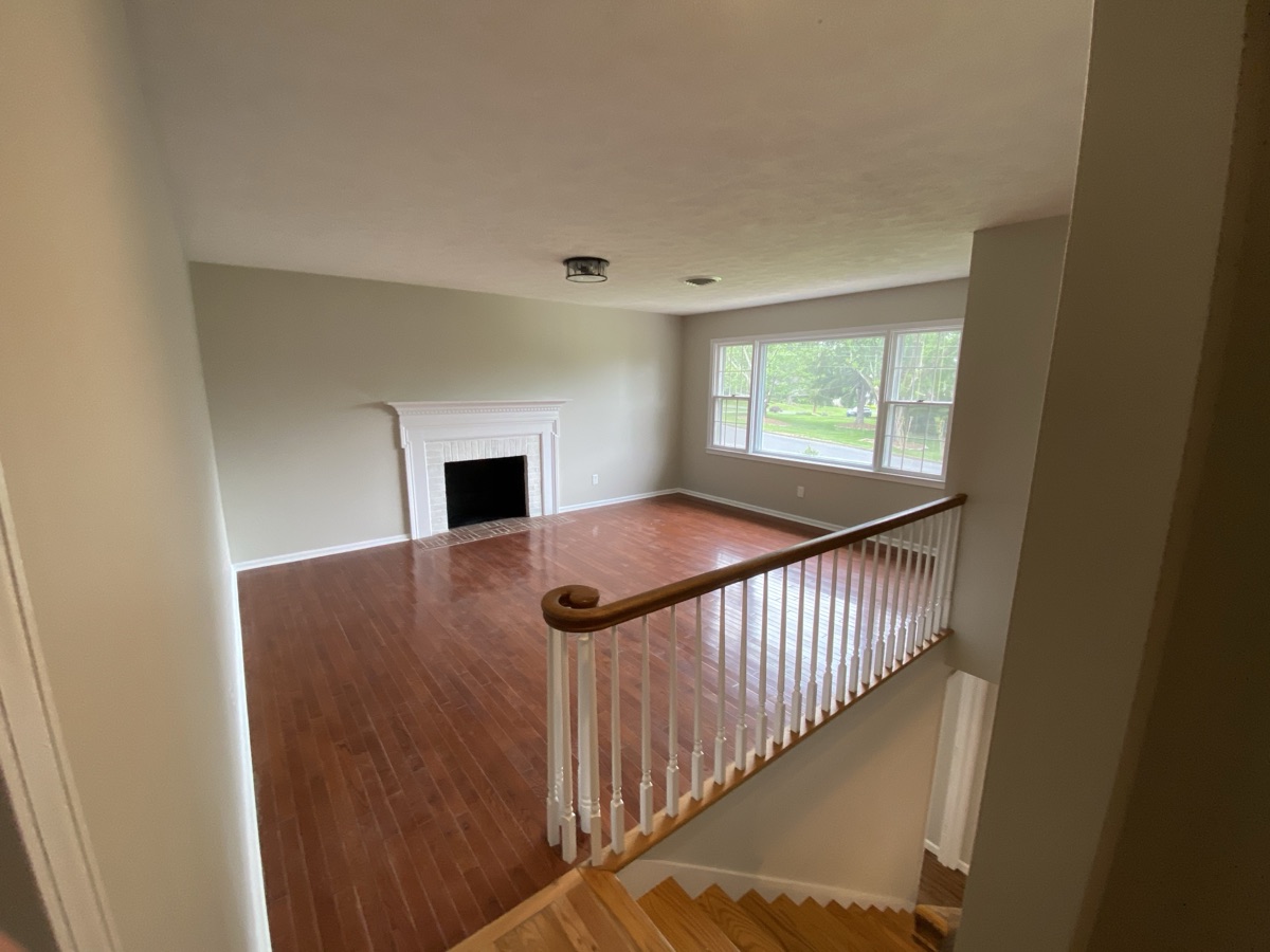 Interior painting project by Rock's Painting in the Tri-Cities