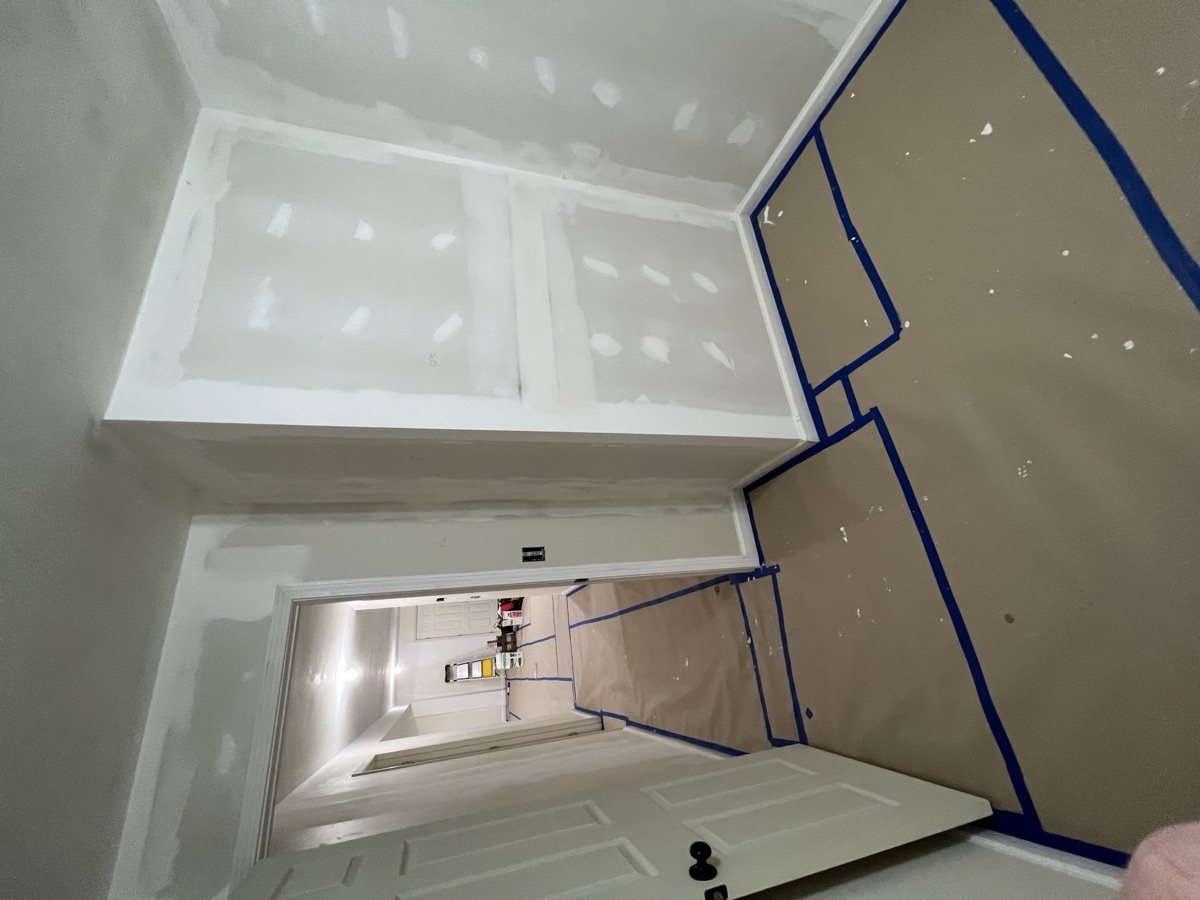 Drywall Repair project example