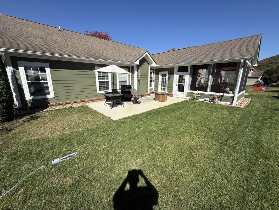 Completed exterior painting project by Rock's Painting in the Tri-Cities